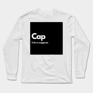 Cap Long Sleeve T-Shirt